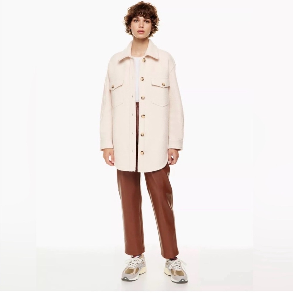 Shirt Jacket - Wilfred Free, Aritzia - wool